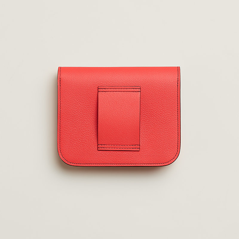 Portefeuille Constance Slim bicolore