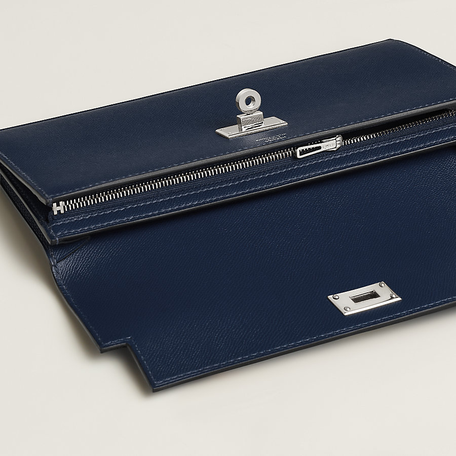 【スマートに】HERMES Portefeuille Kelly Pocket Long Kelly Pocket Long wallet | Hermès Mainland China