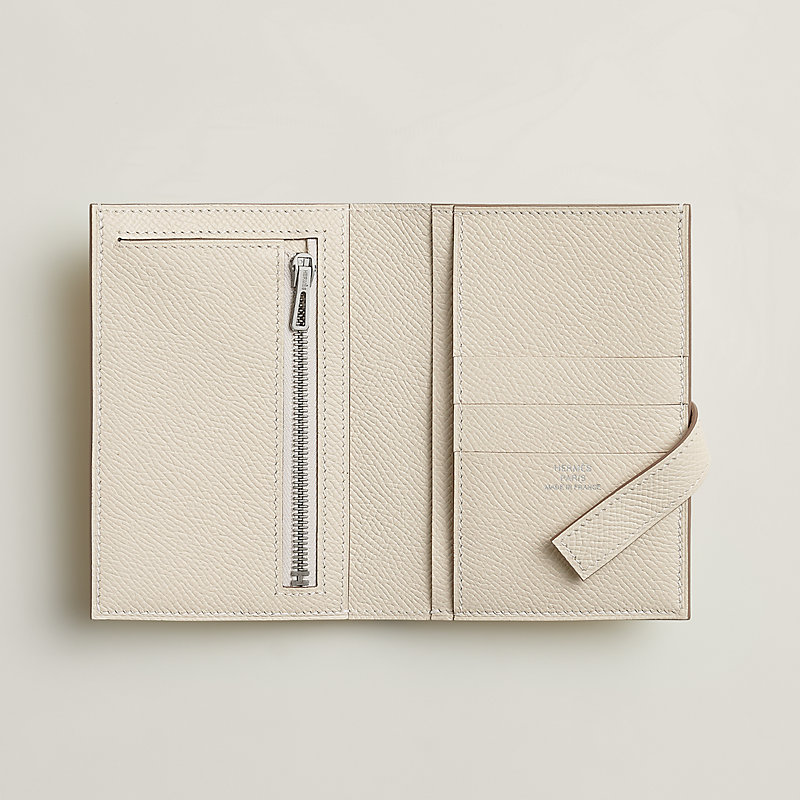 人気☆彡{HERMES} Portefeuille New H Passant Compact Gold New H Passant Compact wallet | Hermès USA