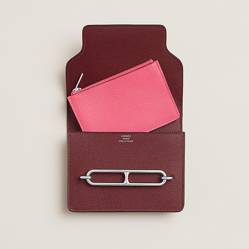 Portefeuille Roulis Slim bicolore