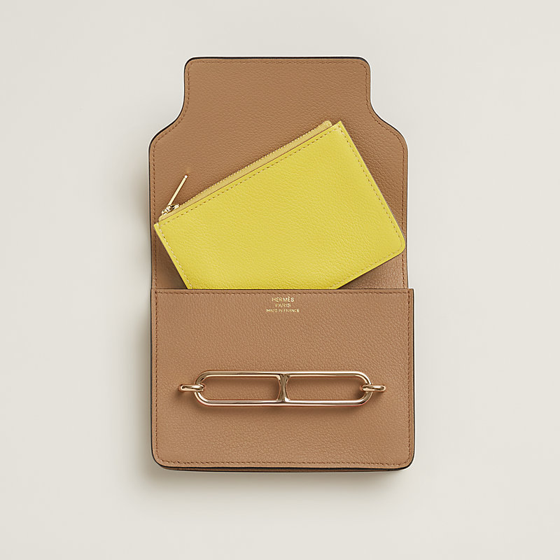 Portefeuille Roulis Slim bicolore