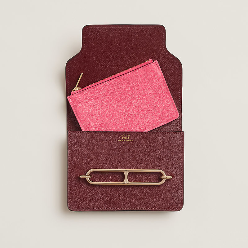 Portefeuille Roulis Slim bicolore