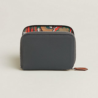 HERMES ◆NEW COLOR Silk in compact Jaune poussin◆ Silk'In change purse | Hermès Canada