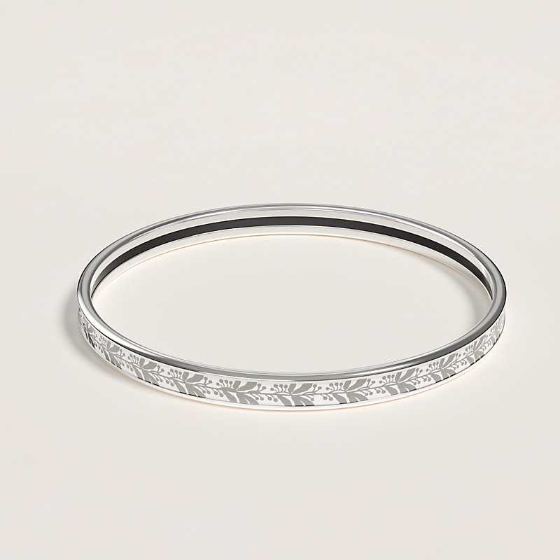 White gold bangle on sale womens