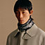 Poste et Cavalerie scarf 80, View: Worn, worn, view 3 of 4
