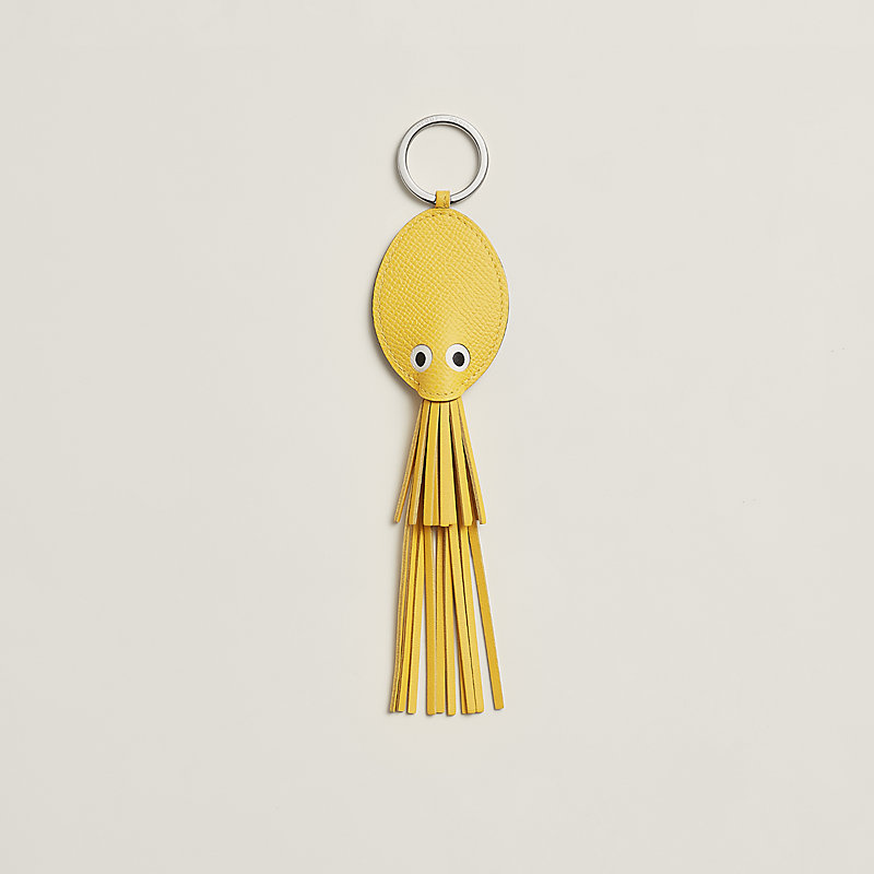 【ギフトにも】HERMESチャーミングなキーリング Poulpe 送料込み HERMES - 【未使用品】エルメス POULPE 085050CJ キーリングの