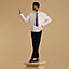 Power & Wisdom tie, View: Worn, worn, view 2 of 2