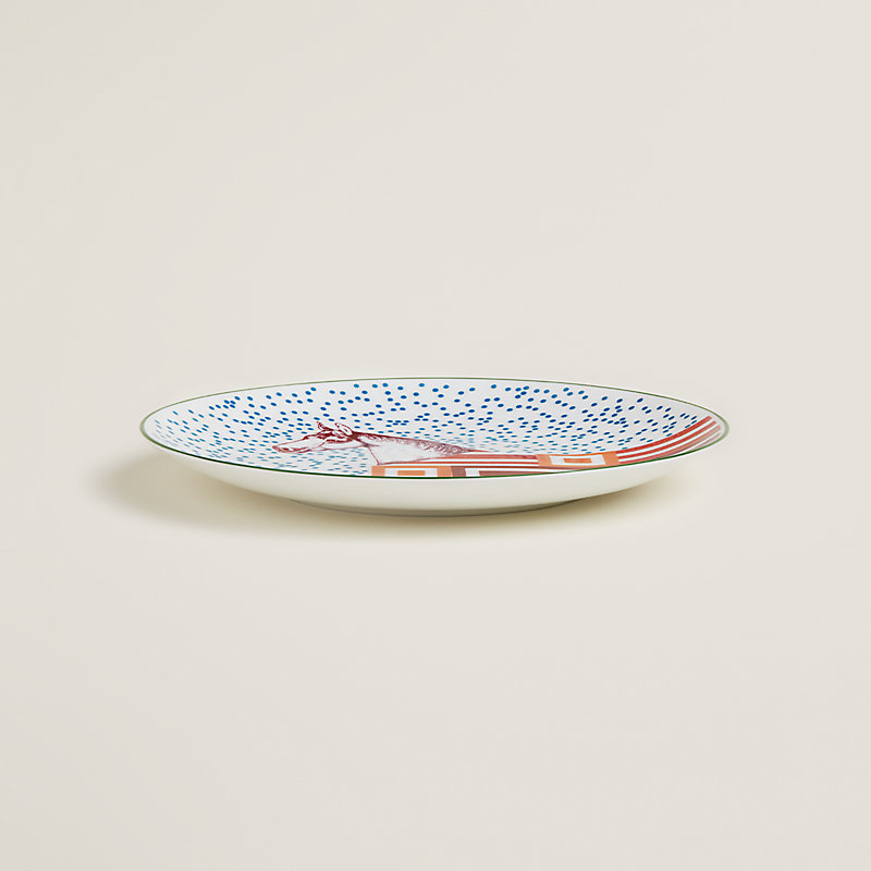 Prato de sobremesa Hermès Hippomobile n°1 | Hermès Brasil