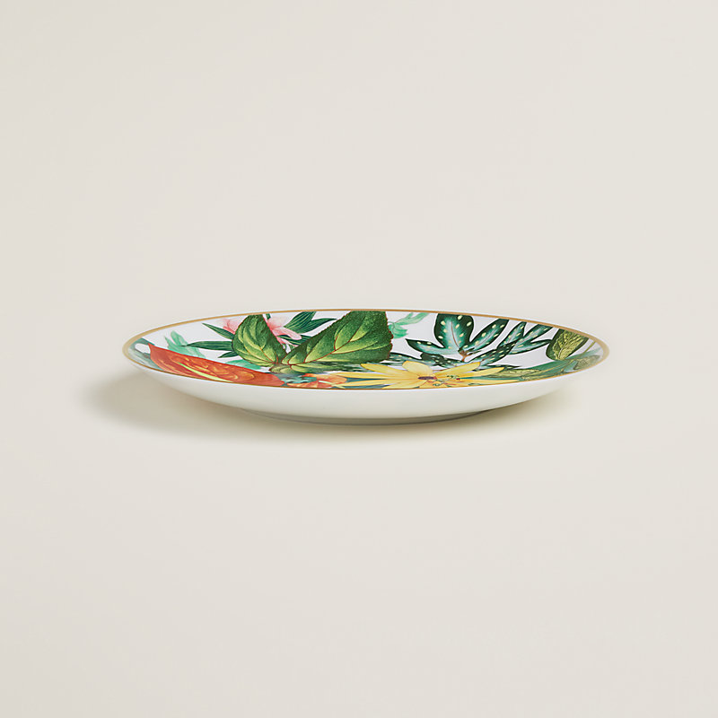 HERMES Passifolia 皿 陶磁器 Prato de sobremesa Passifolia n°2 | Hermès Brasil