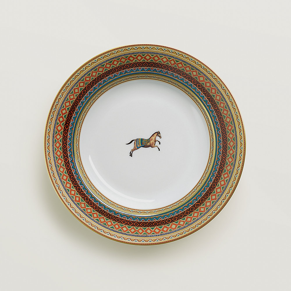 HERMES Cheval d'Orient 皿 プレート Prato de sopa Cheval d'Orient | Hermès Brasil