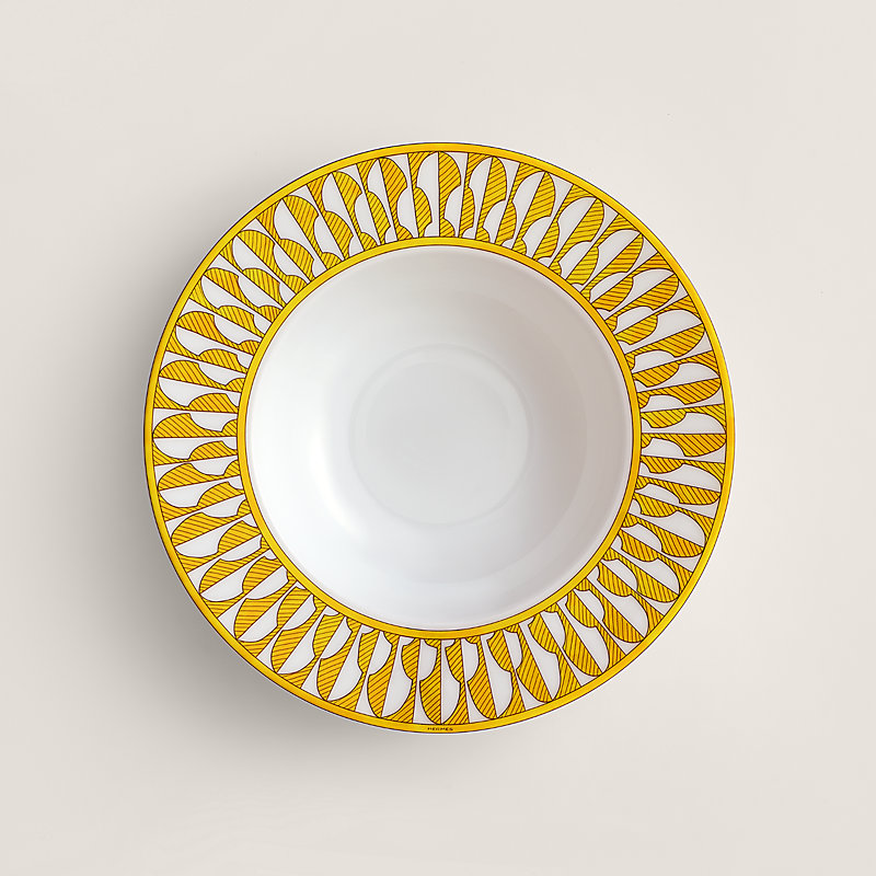 Prato de sopa Soleil d'Hermès | Hermès Brasil