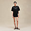 Printed boxy t-shirt, View: Worn, worn, view 1 of 4