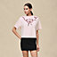 Printed boxy t-shirt, View: Worn, worn, view 2 of 4