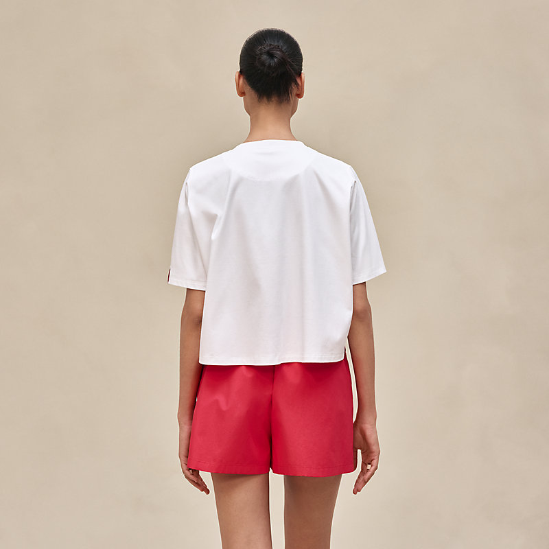 Printed cropped t-shirt, View: , view 3 of 5