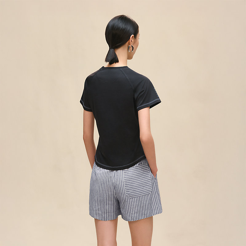 上質を日常に纏う HERMES T-shirt droit cartouche Tシャツ T-shirt droit cartouche | Hermès France