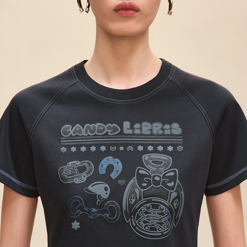 正規店買付【HERMES】マイクロ cartouche Tシャツ Printed micro t-shirt | Hermès Finland
