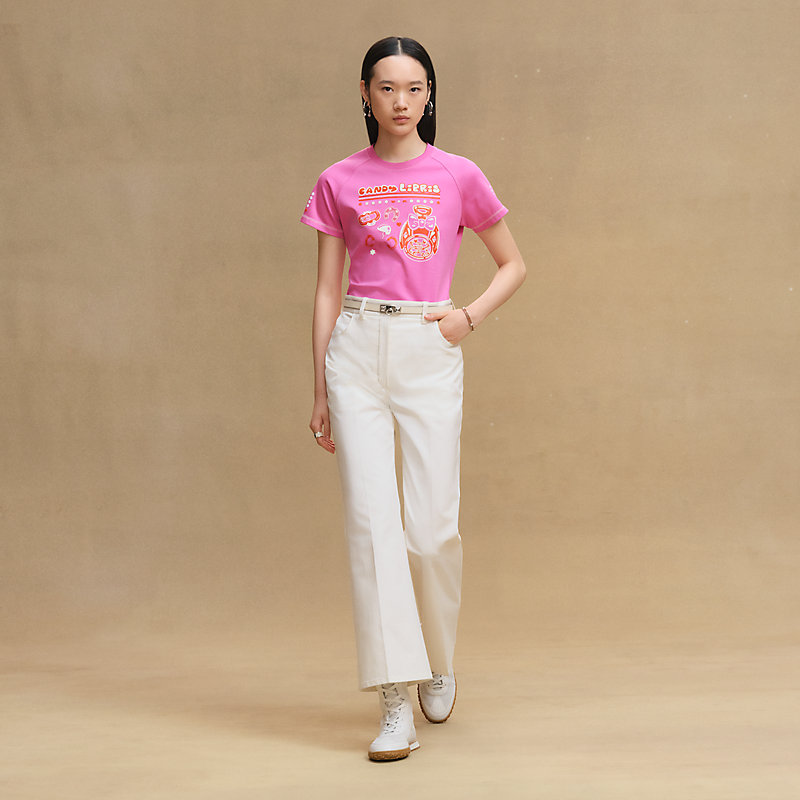 Printed micro t-shirt | Hermès Canada
