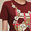 Printed micro t-shirt, View: Worn, worn, view 4 of 4