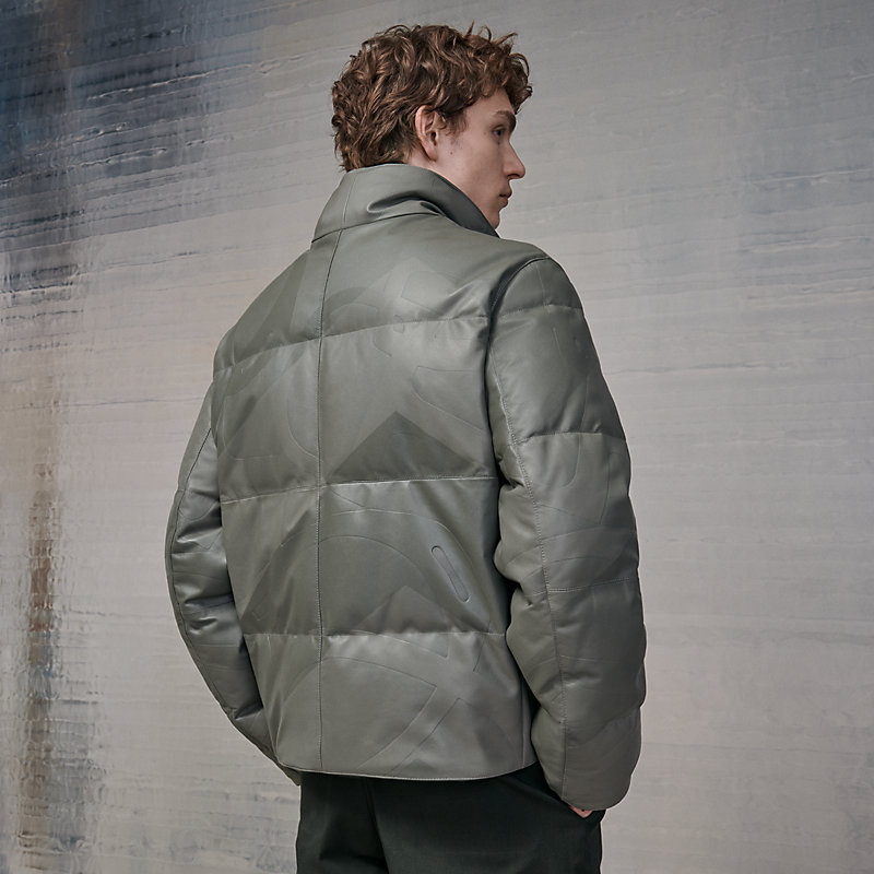 Printed quilted jacket | Hermès USA