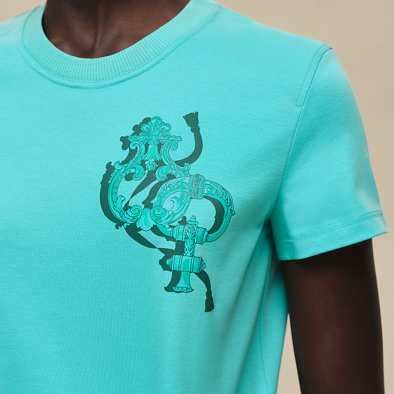 Printed straight t-shirt | Hermès Canada