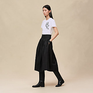 Printed straight t-shirt