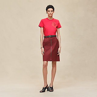 Printed straight t-shirt