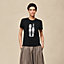 Printed straight t-shirt, View: Worn, worn, view 2 of 4