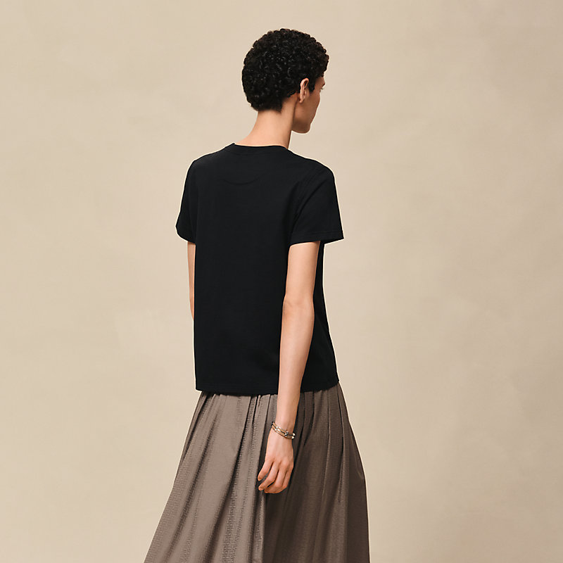 Printed straight t-shirt