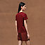 Printed straight t-shirt, View: Worn, worn, view 3 of 4