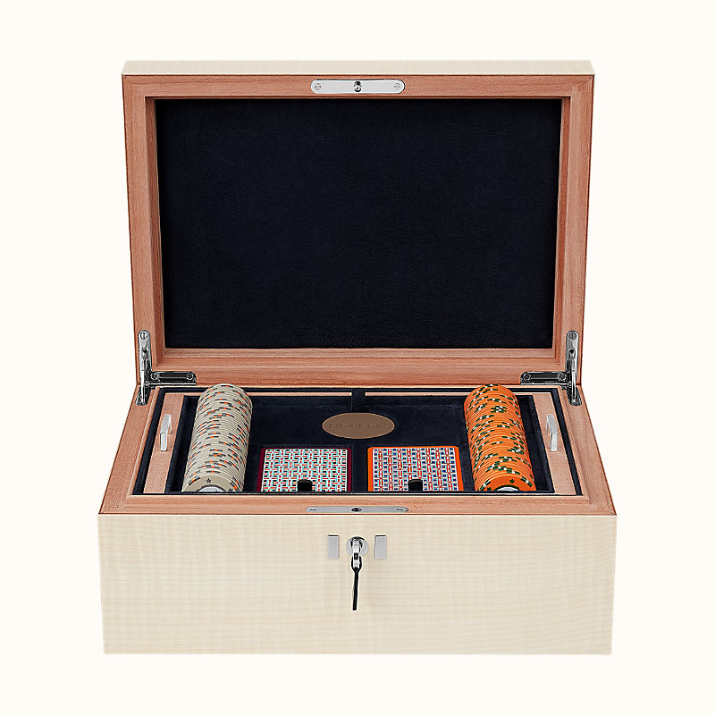 hermes poker set