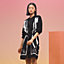 "Promenade du Matin Remix" long twillaine cardigan, View: Worn, worn, view 1 of 5