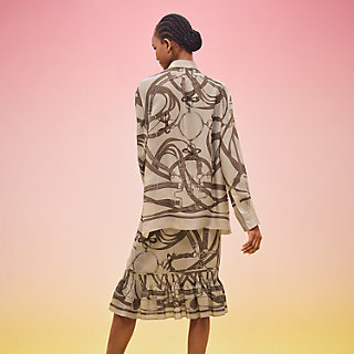 エルメス 22AW Promenade du Matin Tシャツ 38 Promenade du Matin