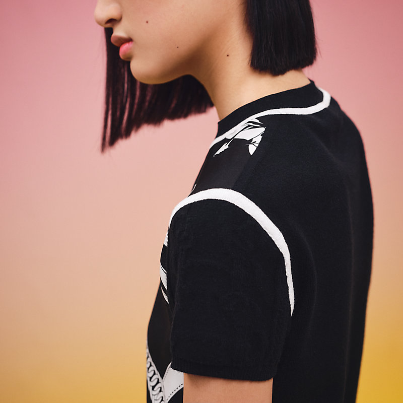 HERMES 2022AW 朝の散歩 Promenade du Matin マキシ Tシャツ HERMES 2022AW 朝の散歩 Promenade du Matin マキシ Tシャツ