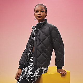 hermes puffer coat