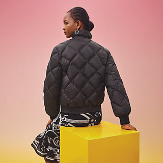 hermes puffer coat