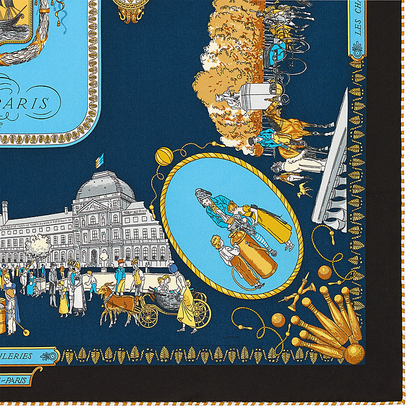 hermes promenades de paris scarf