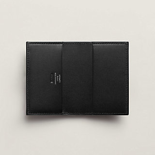 Provence Oxer card holder - Black | Hermès Macau SAR