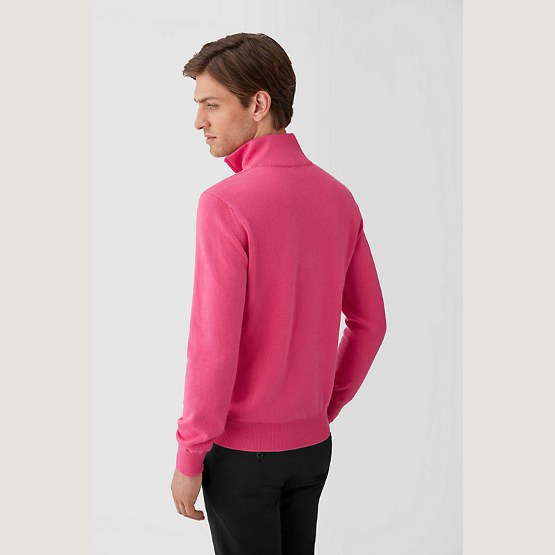 Pull camionneur cachemire inversé