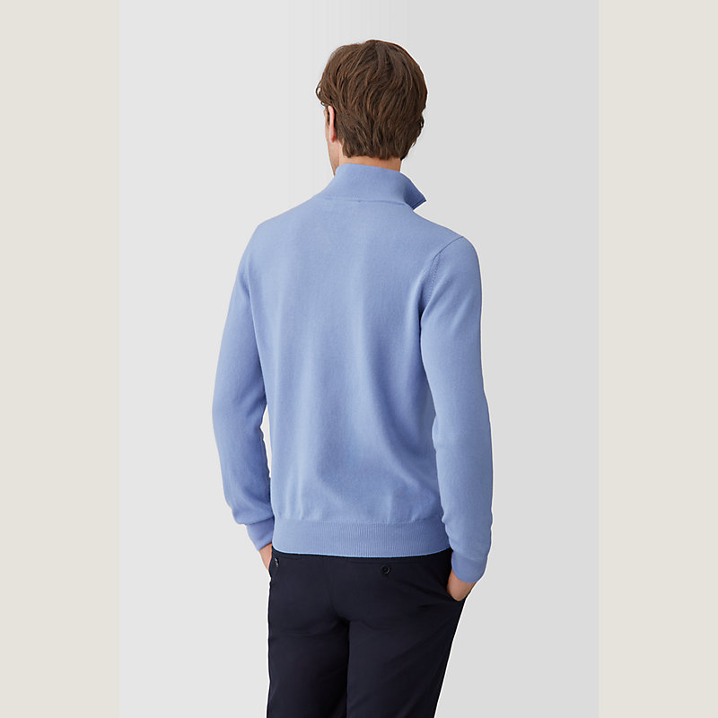 Pull camionneur cachemire inversé