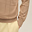 Pull col rond «&nbsp;jeu de points sellier&nbsp;», Vue: Vue portée, worn, vue 5 sur 5