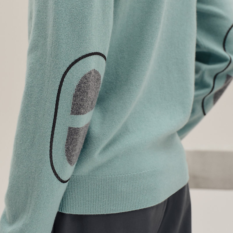 Pull col rond « maillon Chaîne d'Ancre »