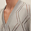 Pull col V «&nbsp;Jour et Ajours&nbsp;», Vue: Vue portée, worn, vue 4 sur 5