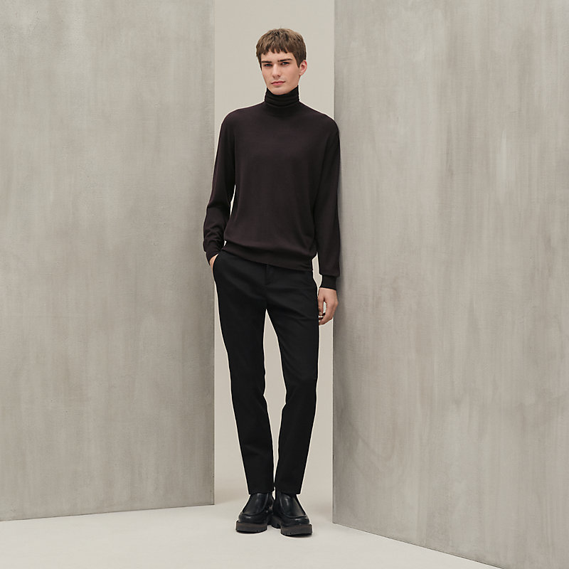 Pull dolcevita “détail H”