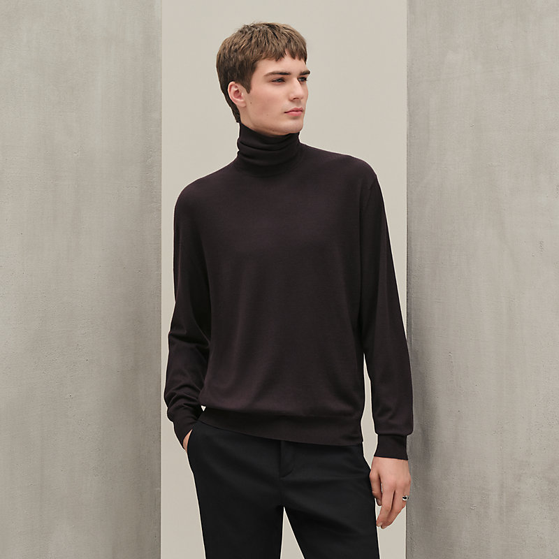 Pull dolcevita “détail H”