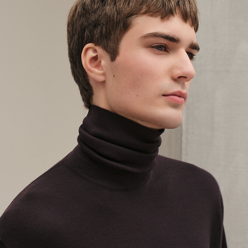 Pull dolcevita “détail H”