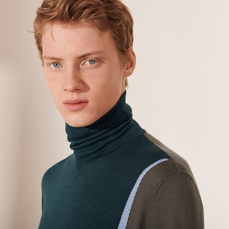 Pull dolcevita “Géométrie Variable”