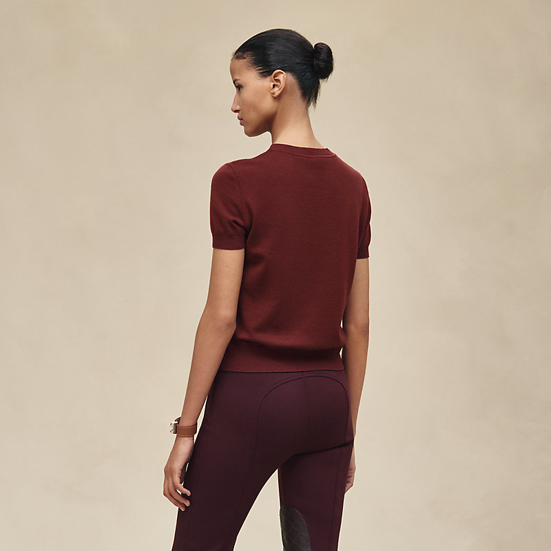 Pull manches courtes imprimé «&nbsp;Porte-Bonheur Bandana&nbsp;»