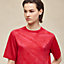 Pull manches courtes imprimé «&nbsp;Soleil de Soie Poudré&nbsp;», Vue: Vue portée, worn, vue 4 sur 5