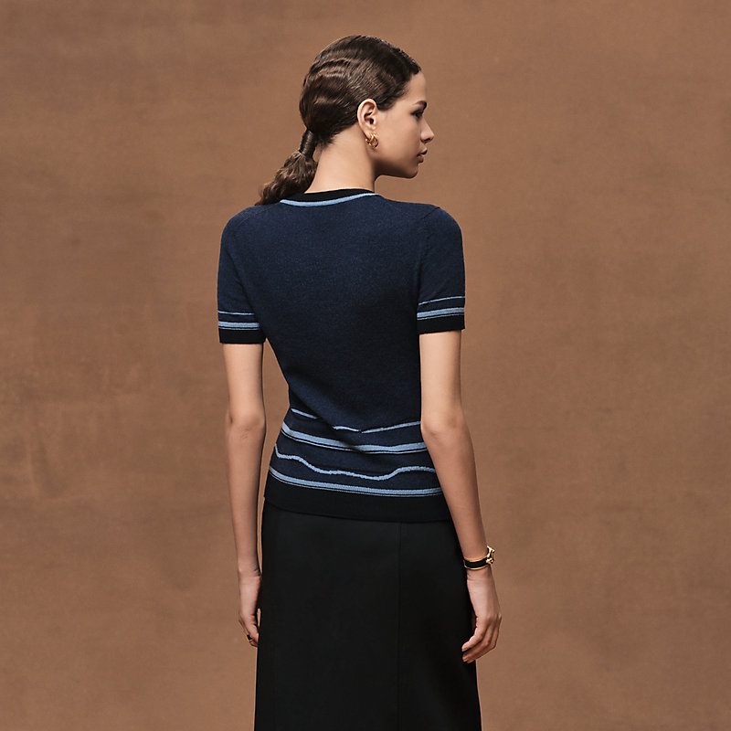 Pull manches courtes motif «&nbsp;Ex-Libris&nbsp;»