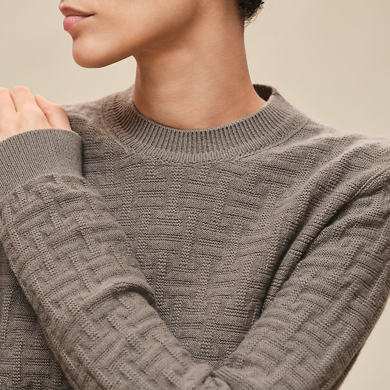 Pull manches longues motif «&nbsp;H Voyage&nbsp;»